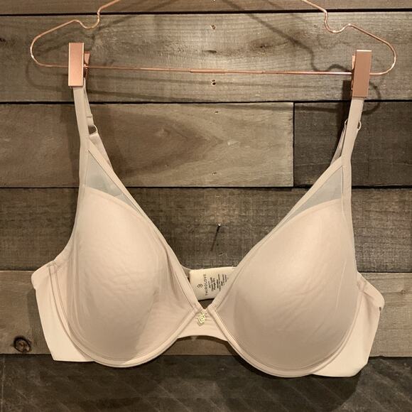 Thirdlove Women's 24/7 Classic Uplift Plunge Bra in Taupe Tan - Picture 3 of 7